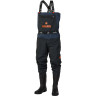 Полукомбинезон забродный NORFIN PILOT BOOTFOOT р.44-L с сапогами 82231-44-L