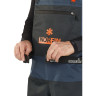 Полукомбинезон забродный NORFIN PILOT BOOTFOOT р.XLS с сапогами резина р.45 82231-45-XLS