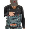 Полукомбинезон забродный NORFIN PILOT CAMO BOOTFOOT р.43-M с сапогами резина 83400-43-M